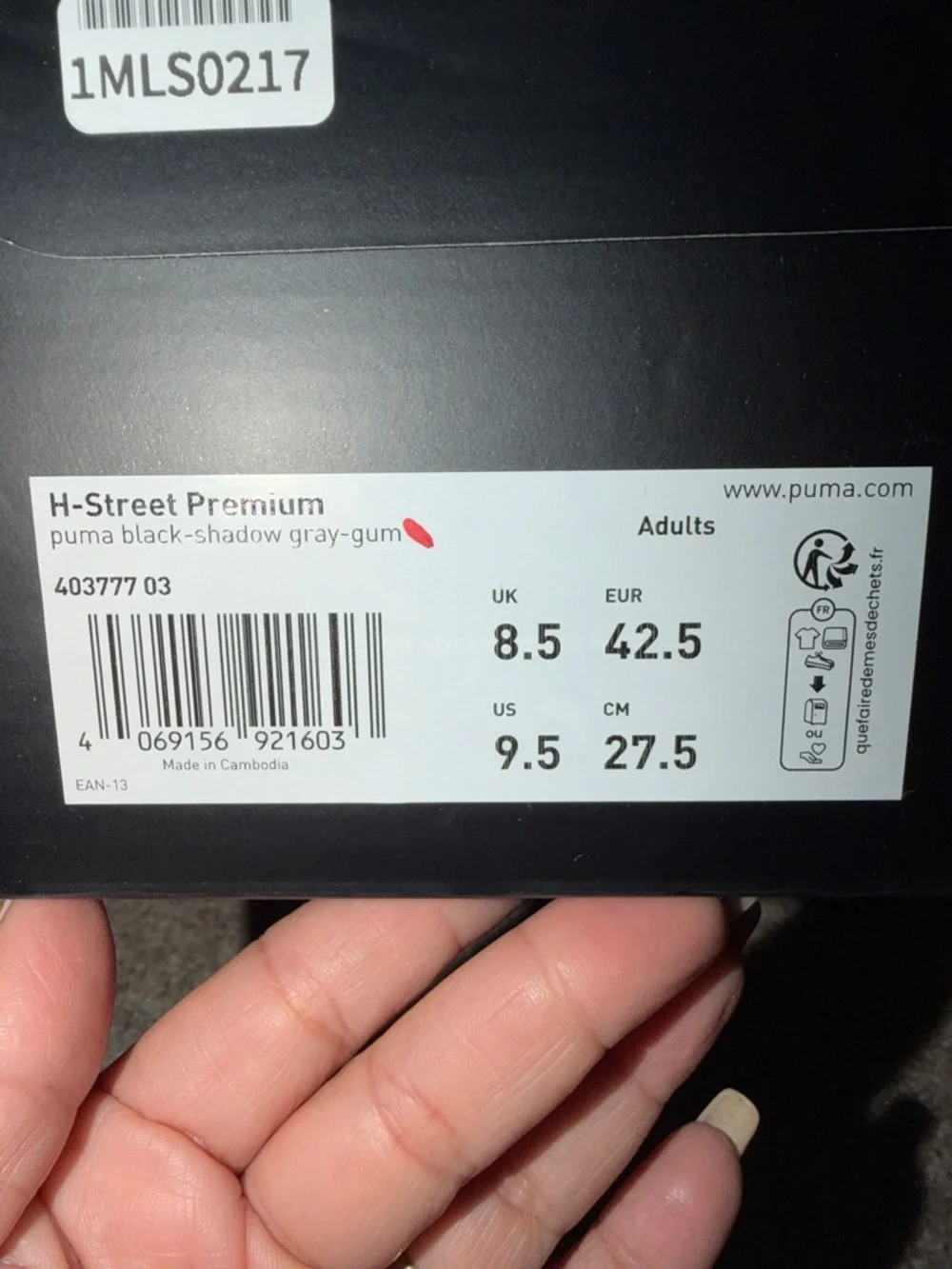 PUMA‎ H-Street Premium Sneakers Unisex in Black